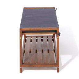 Rowlinson Occasional Hardwood Two Seater Bench - thumbnail 8