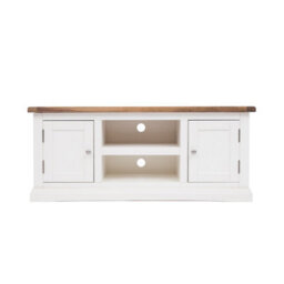 Cabinet Bits Cosenza Off White 2 Door Tv Cabinet Chrome Knob