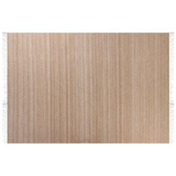 Beliani Rug Malhia Sand Beige 160 X 230 Cm - thumbnail 1