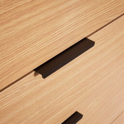 Home Source Phoenix 5 Drawer Storage Chest Oak Effect Bedroom Furniture - thumbnail 6