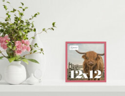 12X12 Pink Picture Frame (30.5 X 30.5Cm) Poster, Photo, Artwork, Gallery Wall Or Print - thumbnail 2
