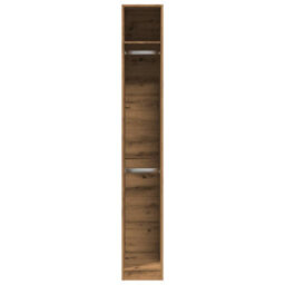 Berkfield Wardrobe Artisian Oak 30X50X200 Cm Engineered Wood - thumbnail 4