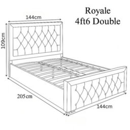 Kosy Koala Ottoman Storage Gaslift Bed 4Ft6 Double Grey Velvet Bedroom Furniture - thumbnail 7
