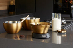 Masterclass Stainless Steel Brass Finish 21Cm Mixing Bowl - thumbnail 3