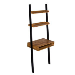 LPD Copenhagen Oiled Wood Ladder Desk - Bold Contrast With Functional Style - thumbnail 2