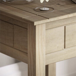 Pine Side Lamp Plant Coffee Table Stand Solid Wood Hallway Living Room Furniture - thumbnail 4