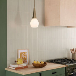 Luminosa Lighting Elstead Kichler Deela Slim Pendant Ceiling Light Contemporary Champagne Bronze 1X E27 - thumbnail 2