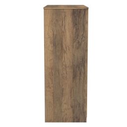 Nashville Ready Assembled Matt White & Oak 4 Drawer Chest (H)1063mm (W)766mm (D)395mm - thumbnail 5