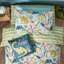 Little Furn. Little Dinos Scandi Duvet Cover Set - thumbnail 3