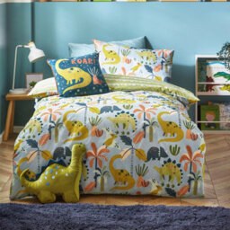 Little Furn. Little Dinos Scandi Duvet Cover Set - thumbnail 1