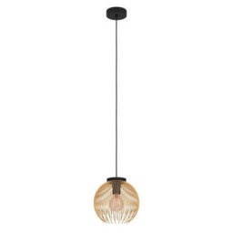 Eglo Venezuela Black And Gold Pendant Light - thumbnail 2