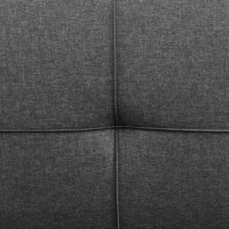 Home Detail Sarnia Sofa Bed Tufted Design Linen Fabric With Bolster Cushions, Charcoal Linen - thumbnail 8