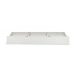 Ashfield White Lacquered Classic Underbed Trundle - thumbnail 3