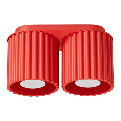Luminosa Lighting Luminosa Aura Surface Mounted Downlight Red 2X Gu10 - image 1