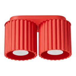 Luminosa Lighting Luminosa Aura Surface Mounted Downlight Red 2X Gu10