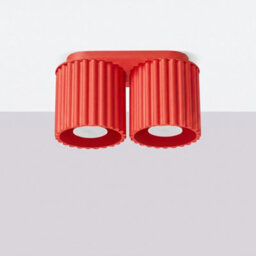 Luminosa Lighting Luminosa Aura Surface Mounted Downlight Red 2X Gu10 - thumbnail 2