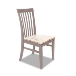 Statement Furniture Florence Highback Wooden Seat Chair - Truffle - thumbnail 5