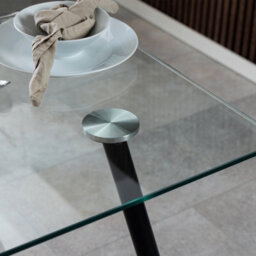 Furniture To Go Wilma Dining Table With Glass Top - thumbnail 5