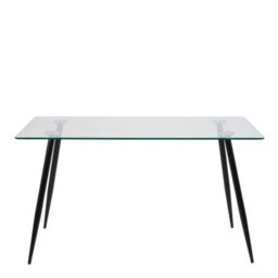 Furniture To Go Wilma Dining Table With Glass Top - thumbnail 2