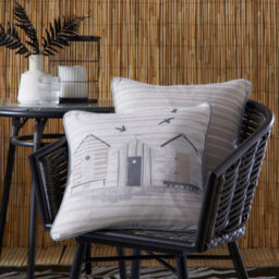Fusion Beach Huts Outdoor/indoor Water & Uv Resistant Filled Cushion - thumbnail 2