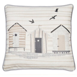 Fusion Beach Huts Outdoor/indoor Water & Uv Resistant Filled Cushion - thumbnail 3