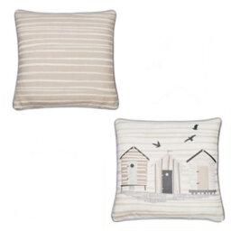 Fusion Beach Huts Outdoor/indoor Water & Uv Resistant Filled Cushion - thumbnail 5