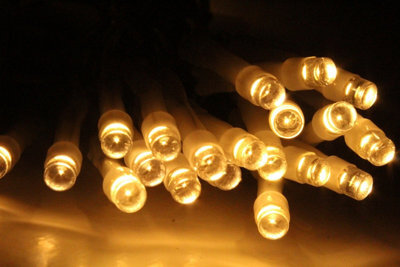 Best Artificial 40 Led Indoor Battery String Lights 4M Length Party Fairy Christmas / Warm White / Clear Cable - image 1
