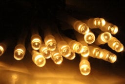 Best Artificial 40 Led Indoor Battery String Lights 4M Length Party Fairy Christmas / Warm White / Clear Cable - thumbnail 1