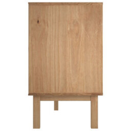 Vidaxl Sideboard Otta Brown And Grey 113.5X43X73 Cm Solid Wood Pine - thumbnail 5