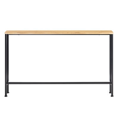 Sobuy Fsb19-L-E,console Table Wood Hall Sofa Side End Table Living Room Furniture,brown,w120Xd20Xh80 - image 1