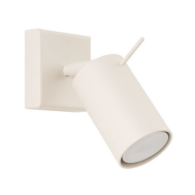 Luminosa Lighting Luminosa Lagos Modern Wall Lampwall Lamp Ring Beige - image 1