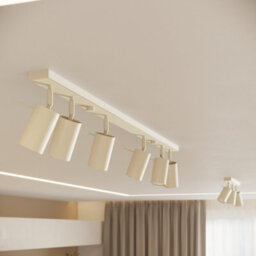 Luminosa Lighting Luminosa Lagos Modern Wall Lampwall Lamp Ring Beige - thumbnail 8