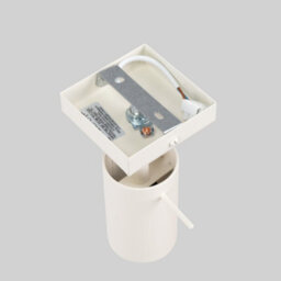 Luminosa Lighting Luminosa Lagos Modern Wall Lampwall Lamp Ring Beige - thumbnail 4