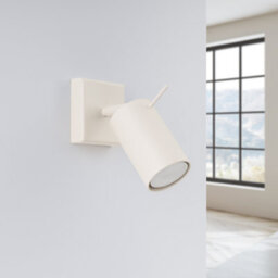 Luminosa Lighting Luminosa Lagos Modern Wall Lampwall Lamp Ring Beige - thumbnail 2