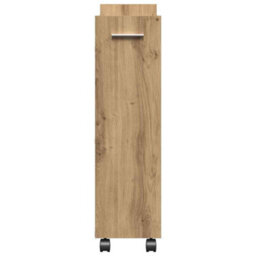 Walplus Cabinet With Wheel Artisan Oak 60 X 22 X 79 Cm Engineered Wood - thumbnail 7