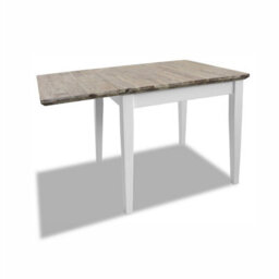 Statement Furniture Florence Square Extendable Kitchen Dining Table In White - thumbnail 7