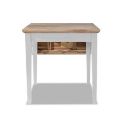 Statement Furniture Florence Square Extendable Kitchen Dining Table In White - thumbnail 5