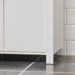 Sobuy Bzr101-W, Bathroom Storage Cabinet Under Sink Cabinet Sink Cabinet With Doors &adjustable Shelf & Pipe Cover - thumbnail 6