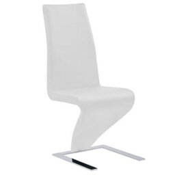 Furniture in Fashion Halo Milano Effect Gloss Dining Table 6 Demi Z White Chairs - thumbnail 3