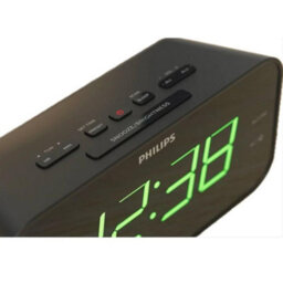 Philips Tar3306 Black Wake-Up Alarm Clock Fm Radio Includes Free Gift - thumbnail 6