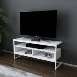 Decorotika Merrion Tv Stand Tv Unit For Tv's Up To 50 Inch White - thumbnail 3