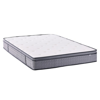 Furniture in Fashion Restovia Fabric King Size Mattress In White - image 1