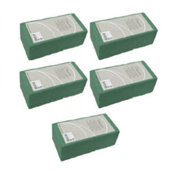 5X Decoris Green Floristry Foam Brick For Fresh Floral Craft Flower Arranging Block - thumbnail 4