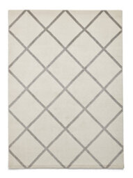 Cream Easy To Clean Modern Geometrical Rug For Living Room, Bedroom, Dining Room - 160Cm X 220Cm - thumbnail 9