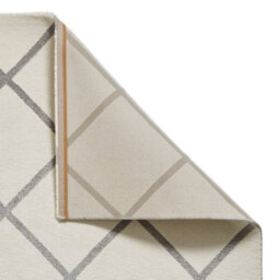 Cream Easy To Clean Modern Geometrical Rug For Living Room, Bedroom, Dining Room - 160Cm X 220Cm - thumbnail 8