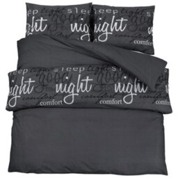 Walplus Duvet Cover Set Black 220X240 Cm Cotton - thumbnail 2