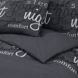 Walplus Duvet Cover Set Black 220X240 Cm Cotton - thumbnail 5
