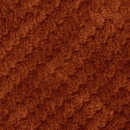 Ohs Luxury Large Waffle Honeycomb Mink Warm Throw, Rust - 200 X 240Cm - thumbnail 6