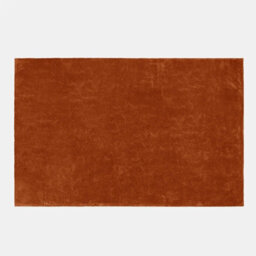 Ohs Luxury Large Waffle Honeycomb Mink Warm Throw, Rust - 200 X 240Cm - thumbnail 7