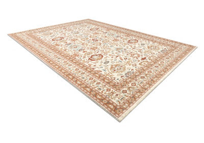 RugsX Wool Carpet Soho 477.26.la100 Osta Ornament, Frame Natural Beige Terracotta 200X300 Cm - image 1